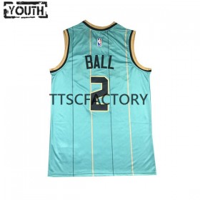 Camiseta Niños Charlotte Hornets James Bouknight 2 Jordan 2022-23 City Edition Green Swingman